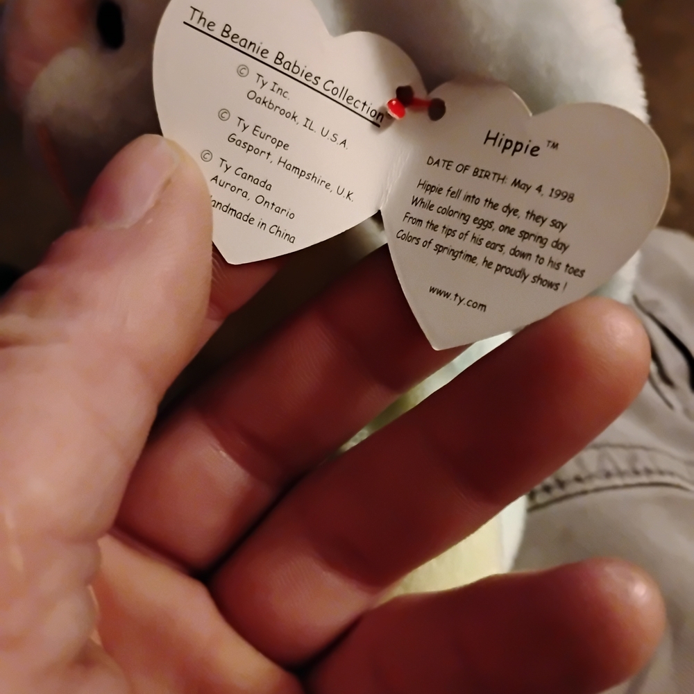 Ty Beanie Baby with Soft Pastel Shades